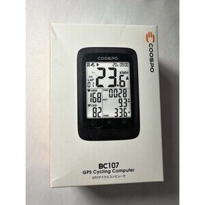 Coospo BC107 Bike GPS Cycling Computer 2.4" Digital ANT+ Bicycle Bluetooth